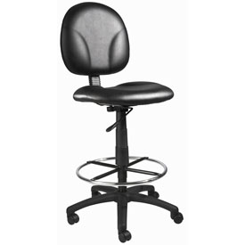 POKER CHAIR / DRAFTING STOOL WITH FOOTRING IN CARESSOFT LEATHER B1690-CS, B1690-CS POKER CHAIR / DRAFTING STOOL WITH FOOTRING IN CARESSOFT LEATHER B1690-CS, B1690-CS